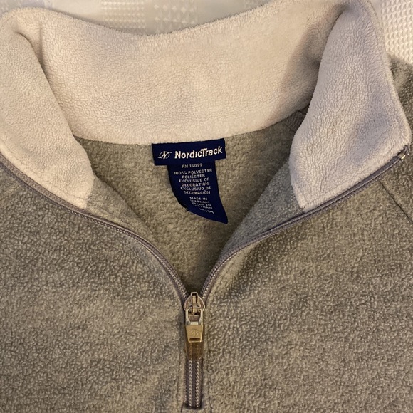 Grey Quarter-zip - Picture 2 of 3